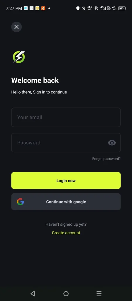 Onstream apk Screenshot 01