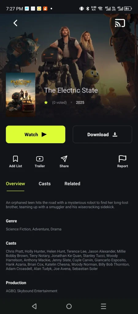 Onstream apk Screenshot 03