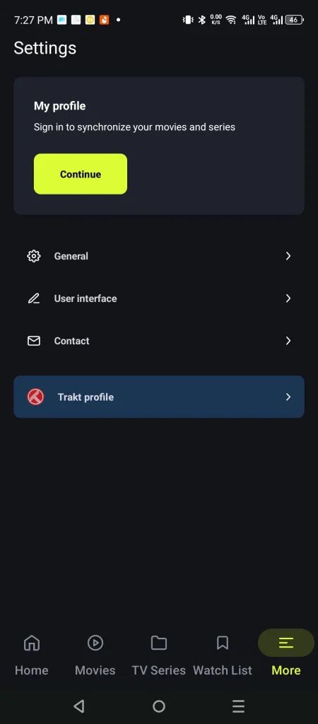 Onstream apk Screenshot 04