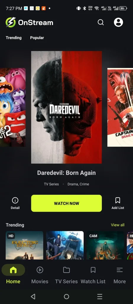 Onstream apk Screenshot 08